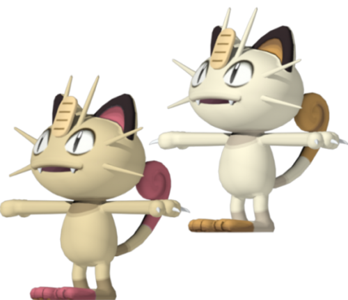 Meowth Pokemon Character