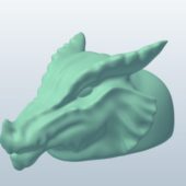 Partial Dragon Head Sculpt