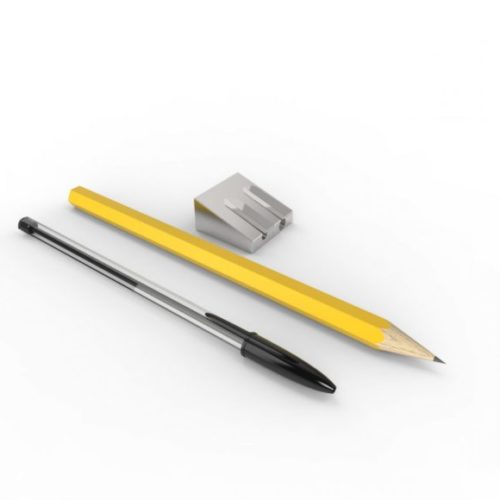 School Pens And Sharpener