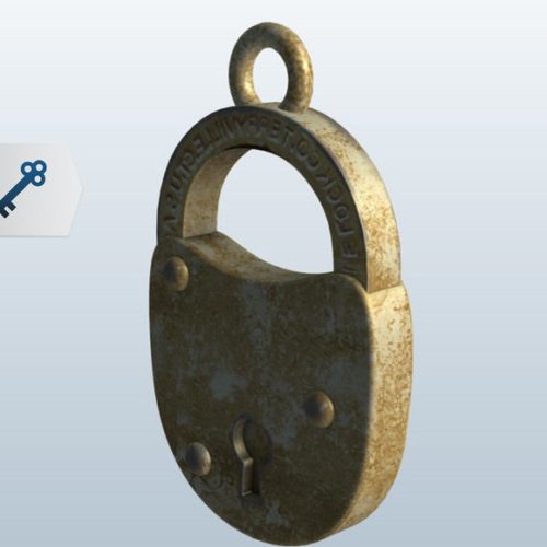 Brass Pad Lock