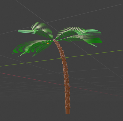 Lowpoly Palm Tree