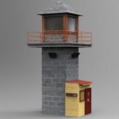Prison Watchtower Building
