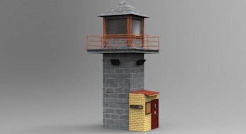 Prison Watchtower Building