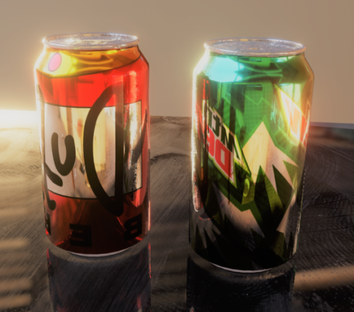 Realistic Soda Can Drink