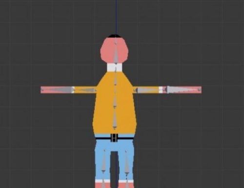 Rigged Stickman Character