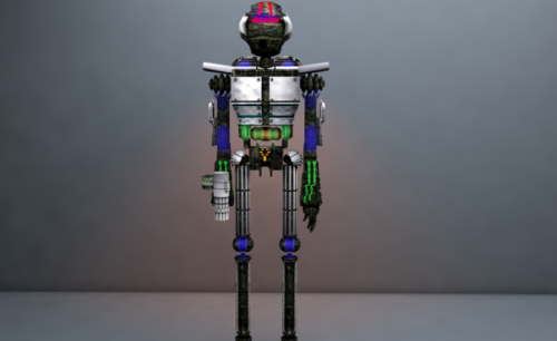 Robot De Guerra