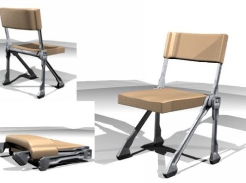Sci Fi Folding Chair