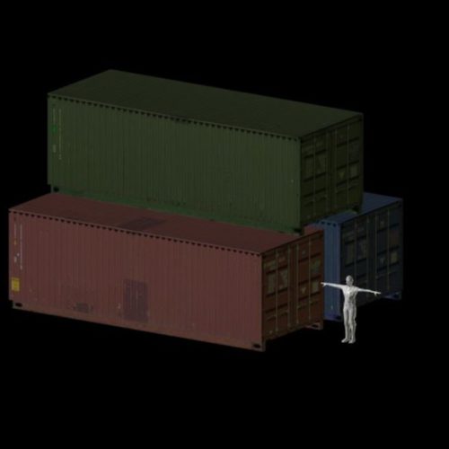 Harbor Shipping Containers
