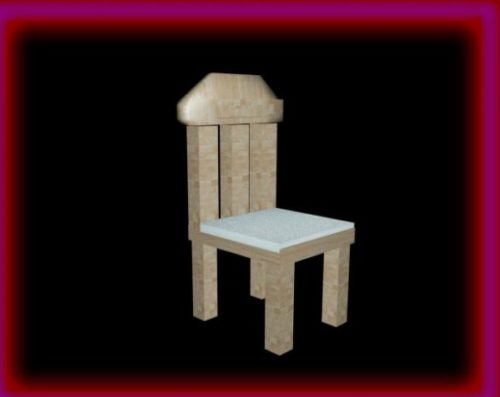 Simple Wooden Chair