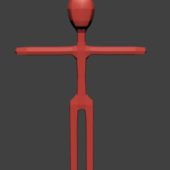 Simple Stick-man Character