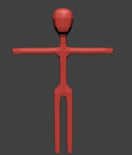 Simple Stick-man Character