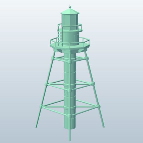 Skeletal Iron Lighthouse