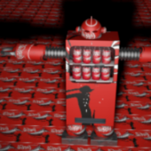 Soda Robot  Character