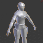 Soldier Low Poly