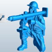 Soldier With Bazooka