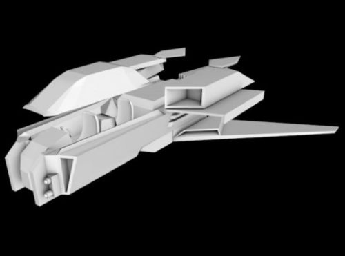 Small Space Fighter Ship