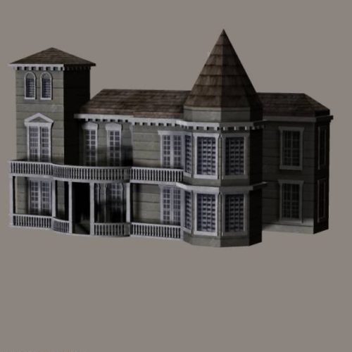 Spooky Manor Building