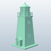 Square Lighthouse Building