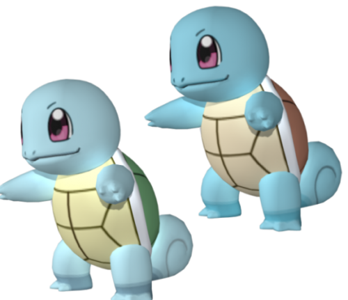 Squirtle Pokemon Character