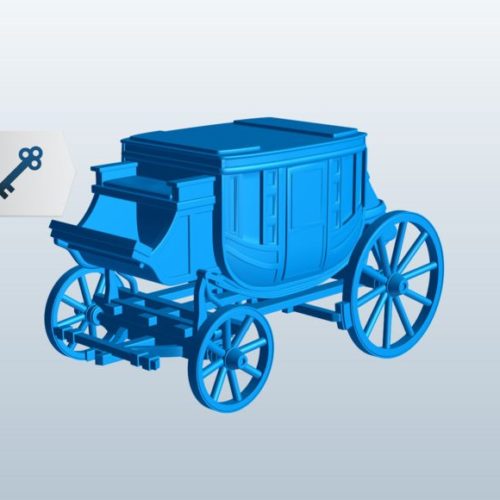 Old Stagecoach Vehiccle