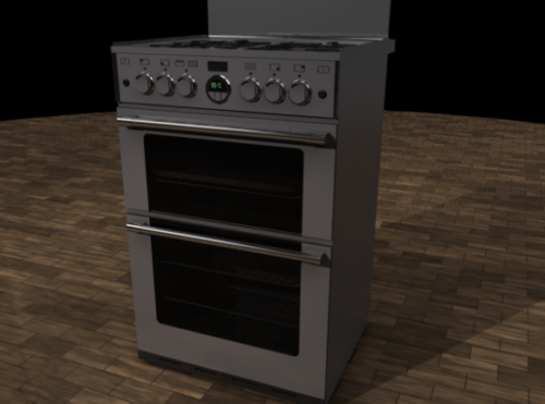 Kitchen Steel Gas Oven