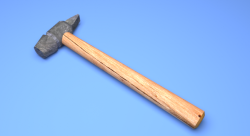 Wooden Survival Hammer