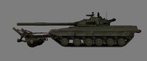 T-64b Soviet Tank