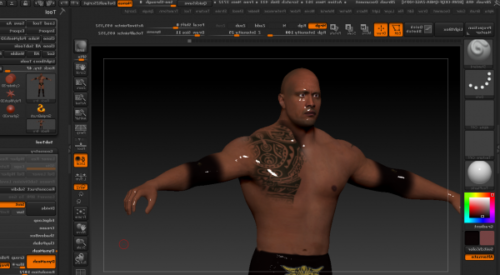 The Rock Character