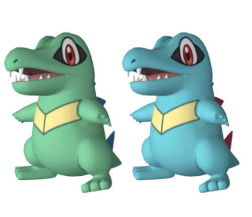 Totodile Pokemon Character