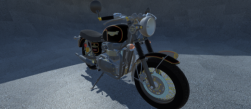 Triumph Bonneville Motorbicycle
