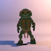 Turtle Ninja Character