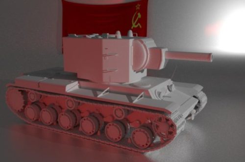 Ussr Kv-2 Heavy Tank