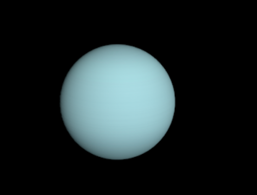 Uranus Free 3D Model .C4d, .Obj 123Free3DModels