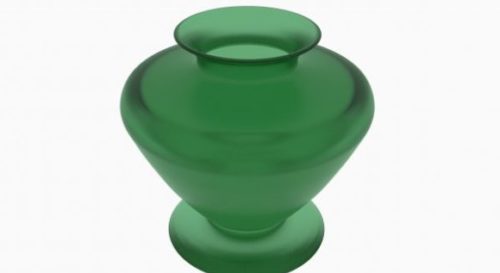 Green Vase Decoration