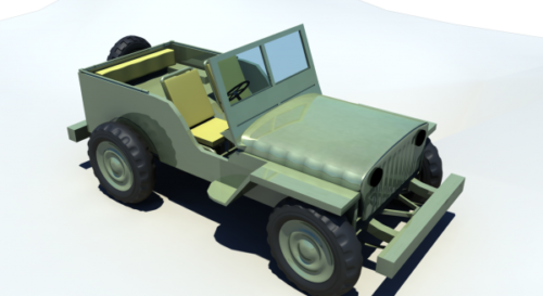 Military Willy Truck
