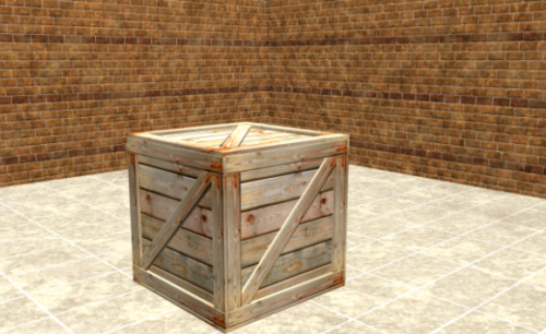 Wooden Box Crate