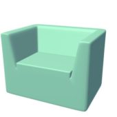 1 Seat Reception Chair