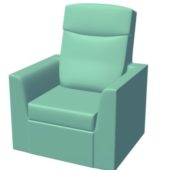 Angular Recliner Single Sofa