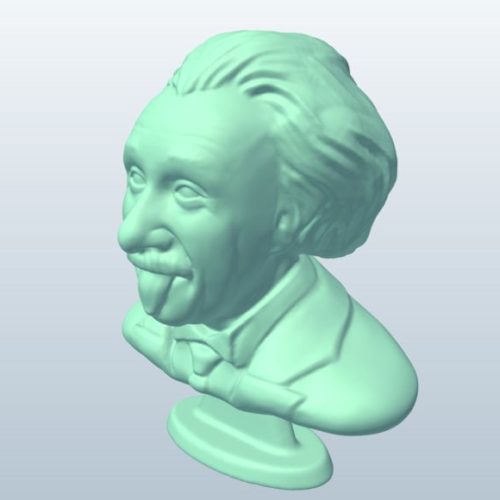 Bust Einstein Sculpture