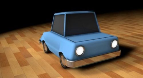 Simple Cartoon Car