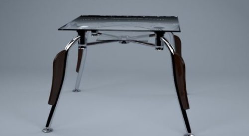 Chrome Legs Table Furniture