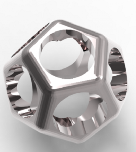 Dodecahedron Ring
