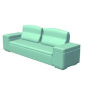 Modern 2 Seats Sofa