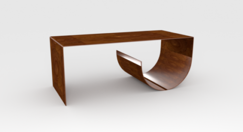 Morden Table Curved Style