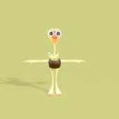 Ostrich Character