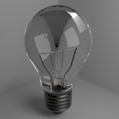 Realistic Lamp Bulb