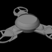 Tri-rotor Spaceship