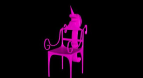 Furniture Unicorn Chair
