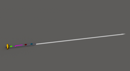 Simple Low Poly Sword