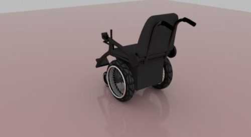 Wheel Chair Rigged